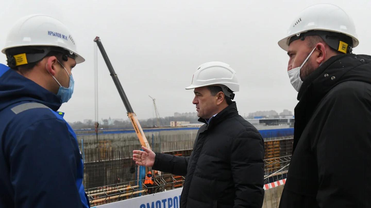 Андрей Воробьев губернатор московской области - Чистые реки и водоемы. В Щелкове реконструируют очистные сооружения